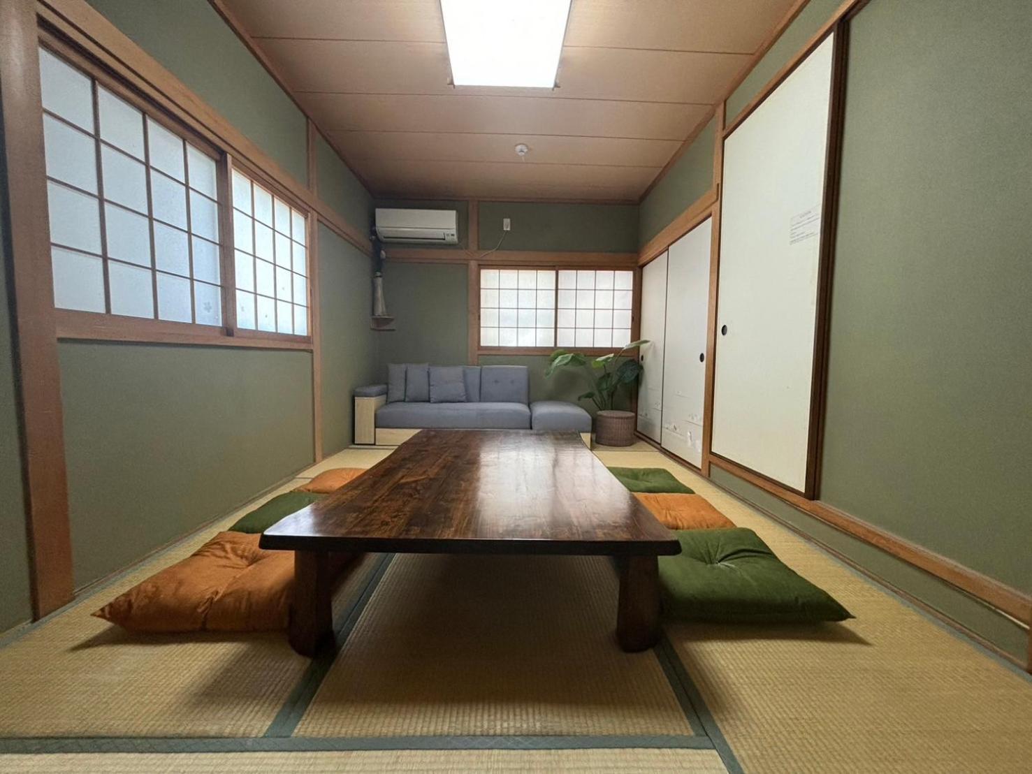 大きな一戸建てコリアンタウン難波道頓堀usjアクセス良好 Apartemen